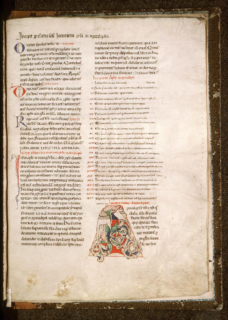 Paris, Bibl. Sainte-Geneviève, ms. 0002, f. 285 - vue 1