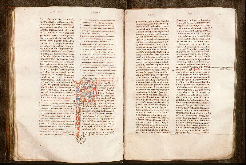 Paris, Bibl. Sainte-Geneviève, ms. 0003, f. 104v-105