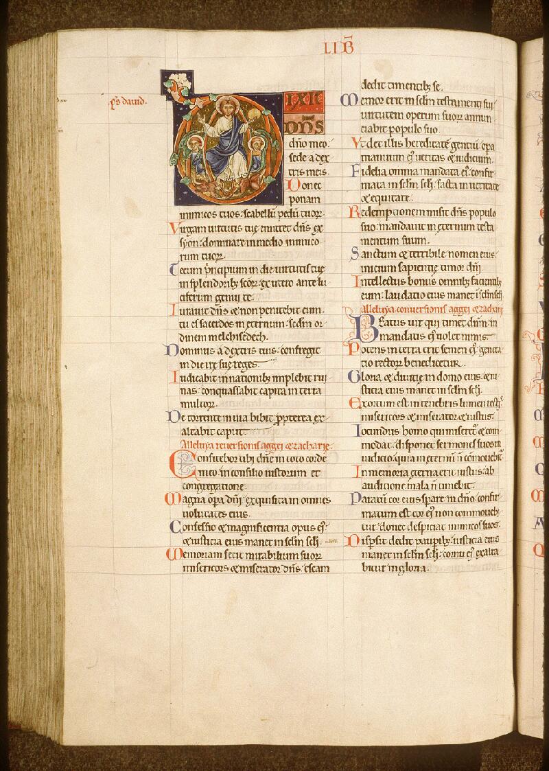 Paris, Bibl. Sainte-Geneviève, ms. 0009, f. 227v - vue 1