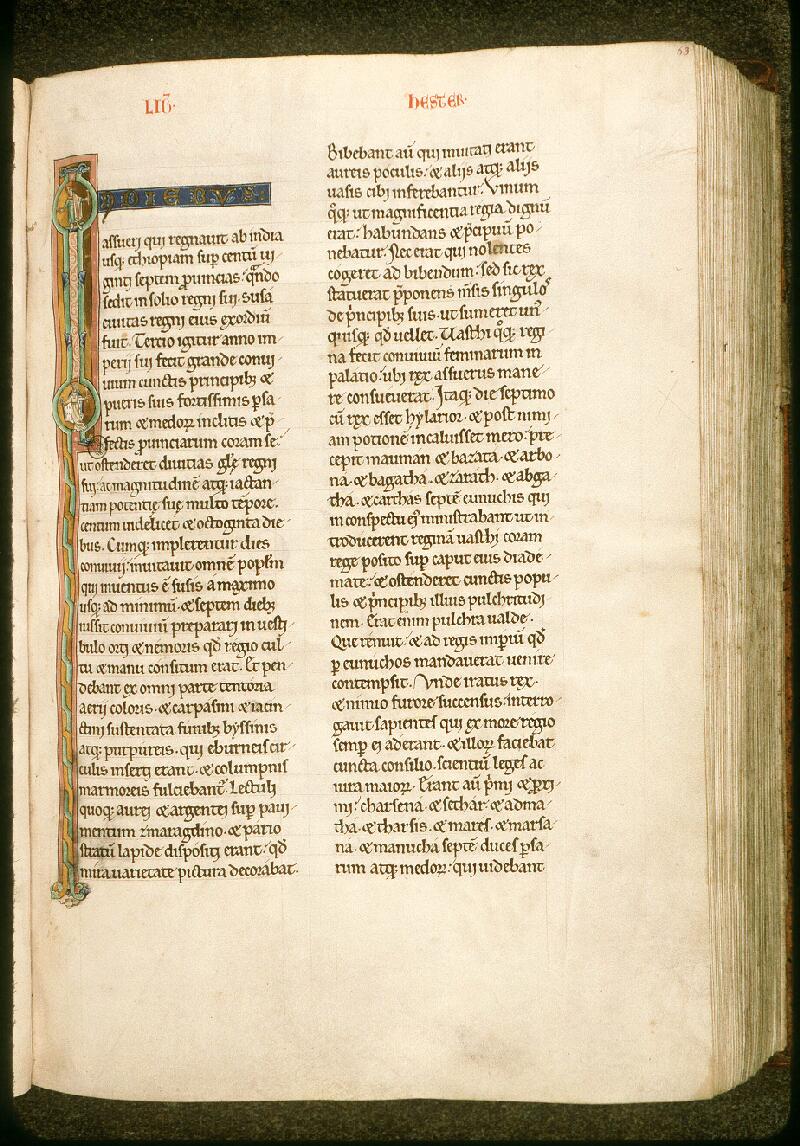 Paris, Bibl. Sainte-Geneviève, ms. 0010, f. 063 - vue 1