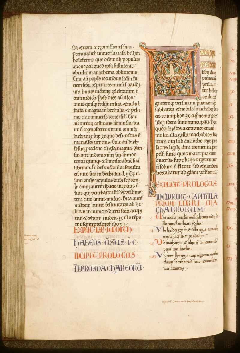 Paris, Bibl. Sainte-Geneviève, ms. 0010, f. 086v - vue 1