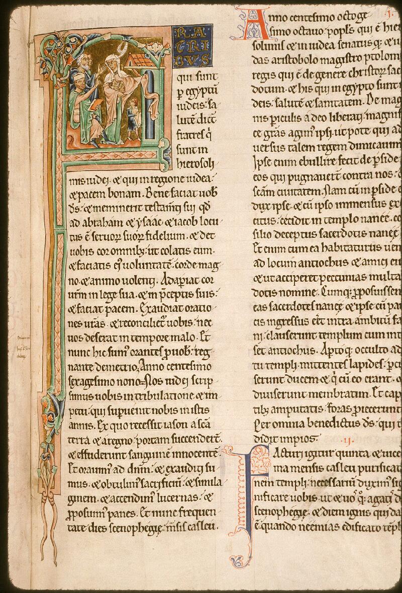 Paris, Bibl. Sainte-Geneviève, ms. 0010, f. 110 - vue 2