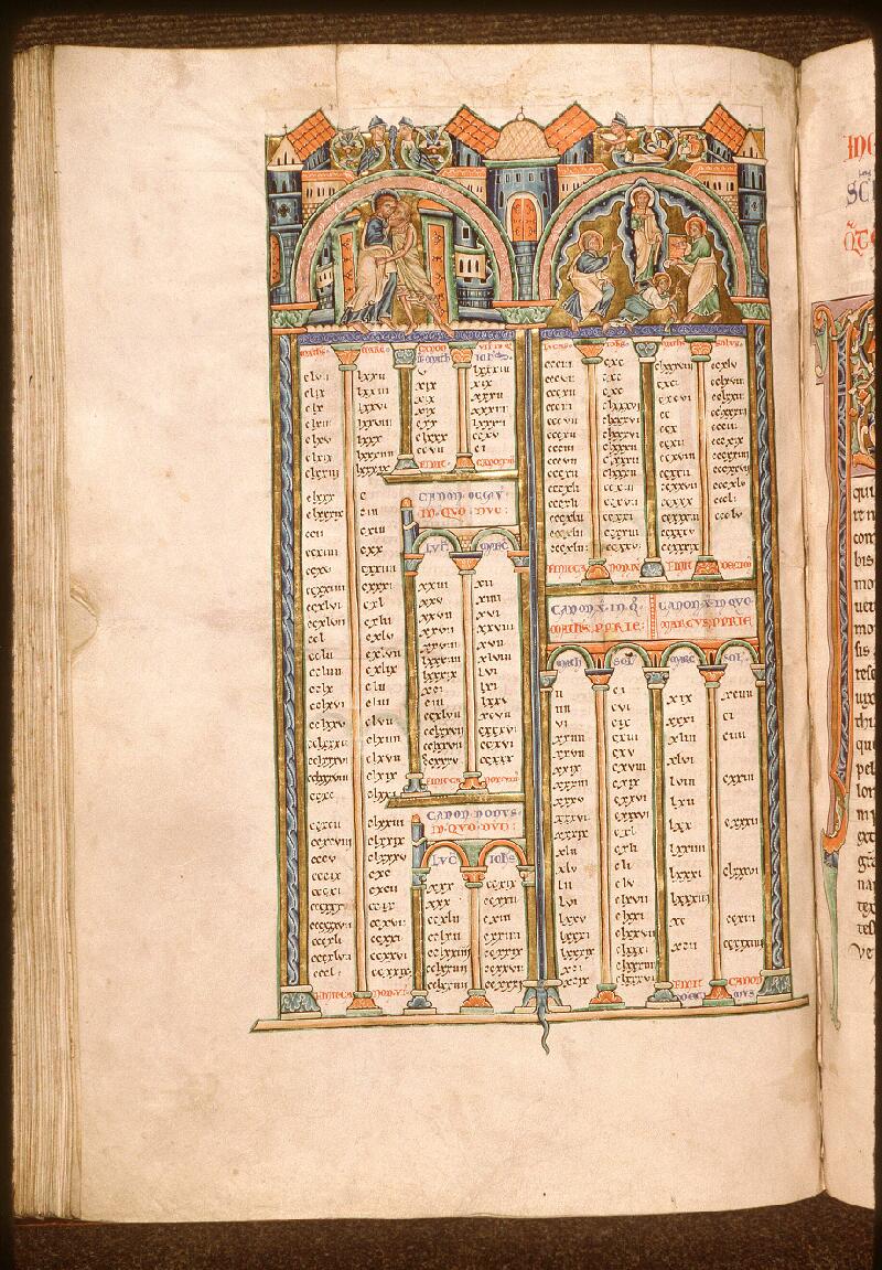 Paris, Bibl. Sainte-Geneviève, ms. 0010, f. 129v - vue 1