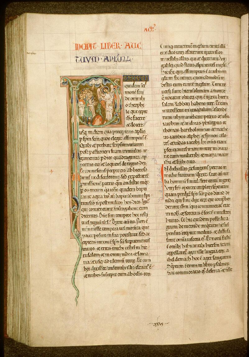 Paris, Bibl. Sainte-Geneviève, ms. 0010, f. 209v - vue 1