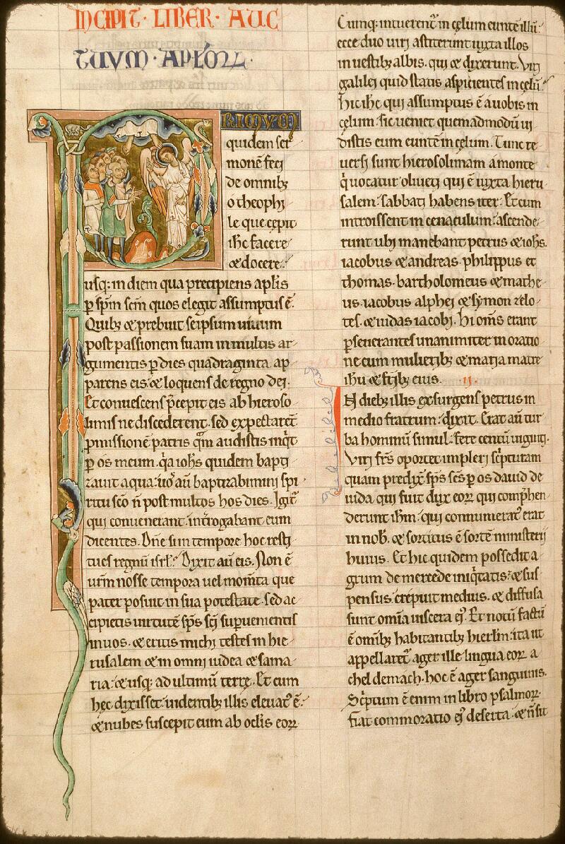 Paris, Bibl. Sainte-Geneviève, ms. 0010, f. 209v - vue 2