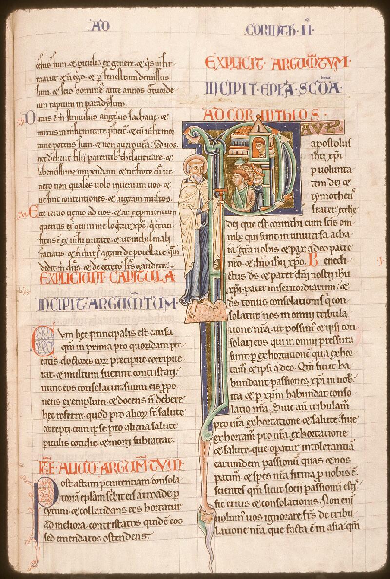 Paris, Bibl. Sainte-Geneviève, ms. 0010, f. 265 - vue 2