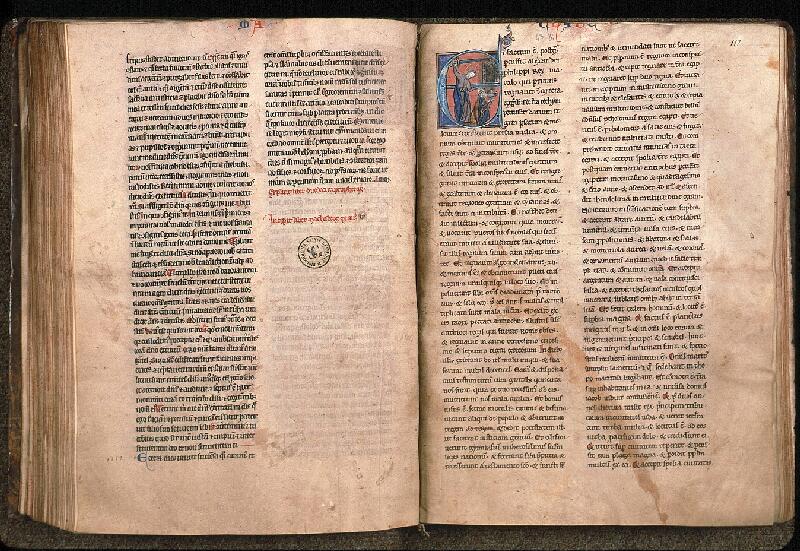 Paris, Bibl. Sainte-Geneviève, ms. 0012, f. 116v-117