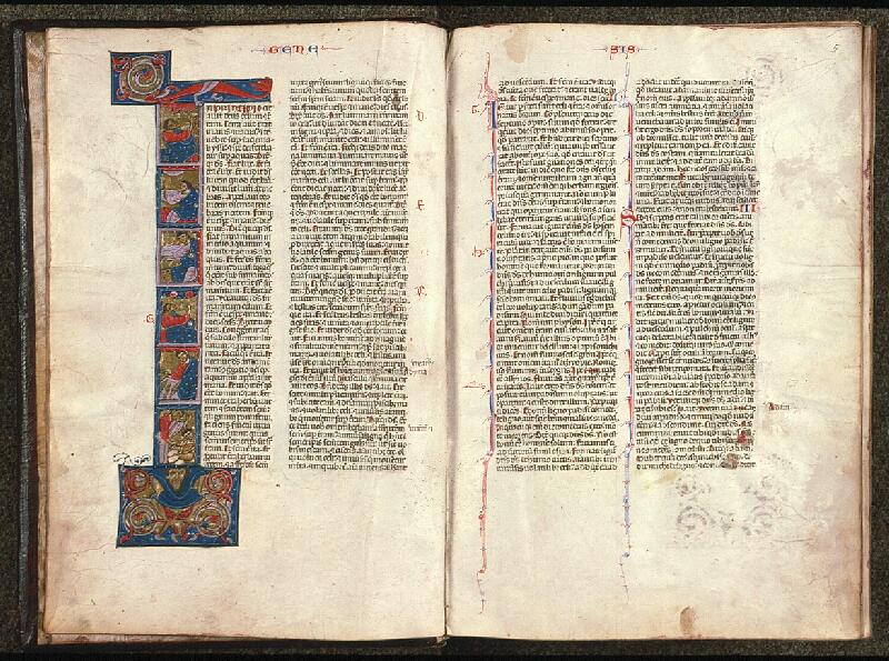 Paris, Bibl. Sainte-Geneviève, ms. 0014, f. 004v-005