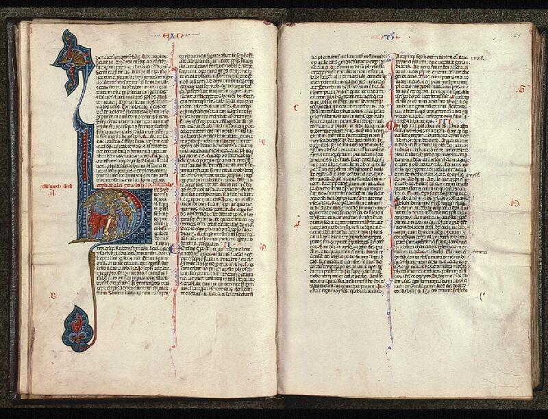 Paris, Bibl. Sainte-Geneviève, ms. 0014, f. 024v-025