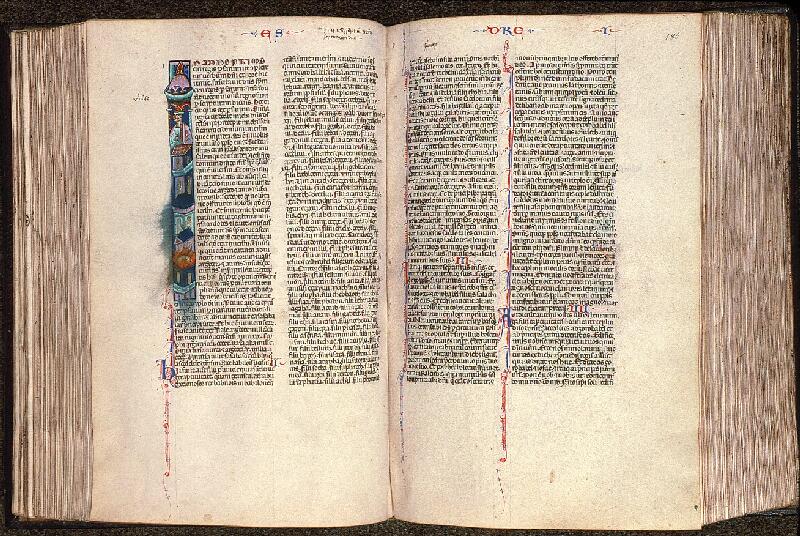 Paris, Bibl. Sainte-Geneviève, ms. 0014, f. 185v-186