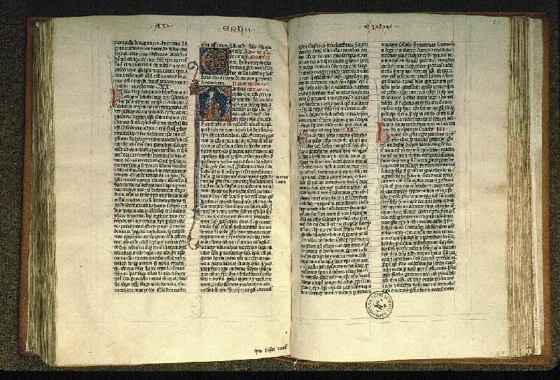 Paris, Bibl. Sainte-Geneviève, ms. 0015, f. 470v-471
