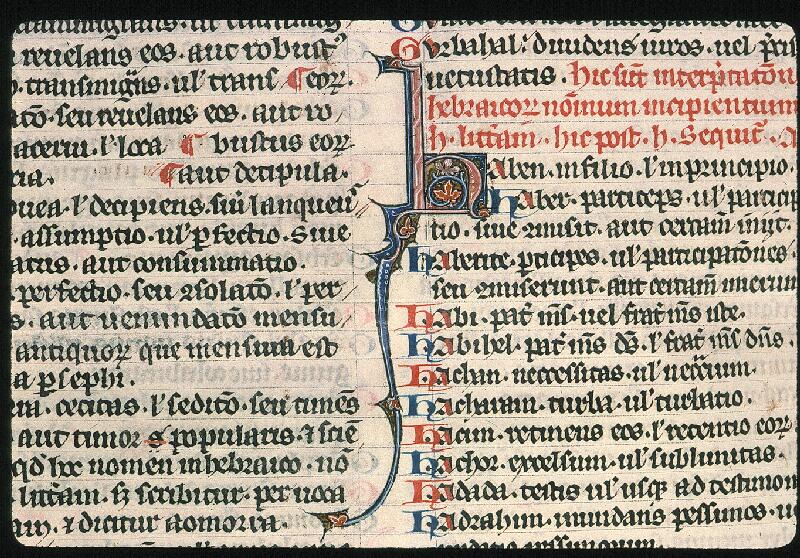 Paris, Bibl. Sainte-Geneviève, ms. 0015, f. 536v