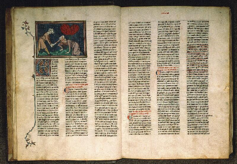 Paris, Bibl. Sainte-Geneviève, ms. 0020, f. 011v-012