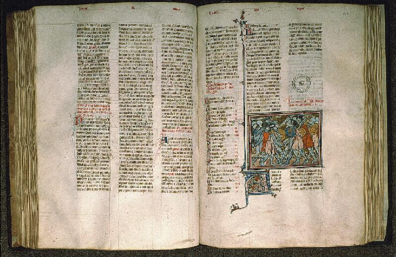 Paris, Bibl. Sainte-Geneviève, ms. 0020, f. 122v-123