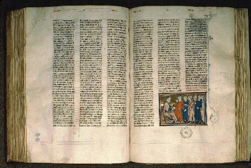 Paris, Bibl. Sainte-Geneviève, ms. 0020, f. 132v-133