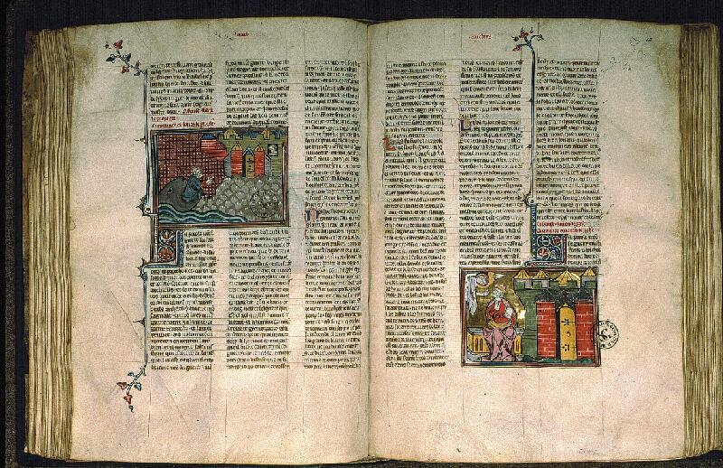 Paris, Bibl. Sainte-Geneviève, ms. 0021, f. 109v-110