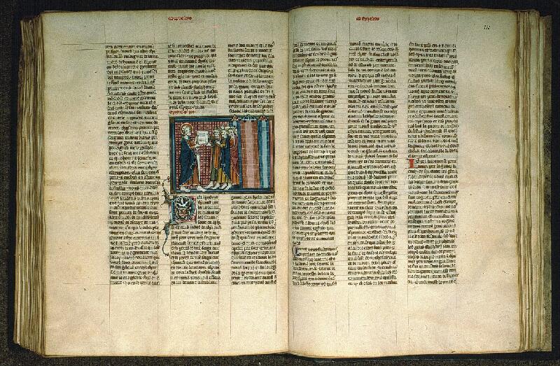 Paris, Bibl. Sainte-Geneviève, ms. 0021, f. 221v-222