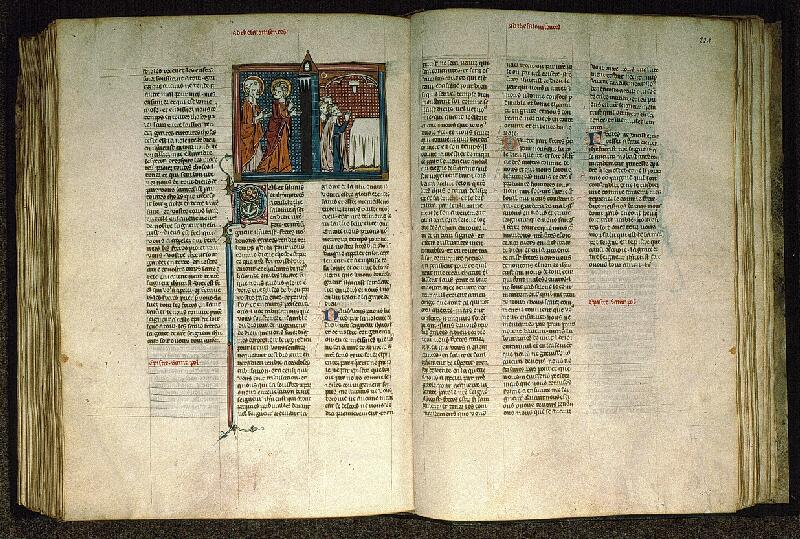 Paris, Bibl. Sainte-Geneviève, ms. 0021, f. 227v-228