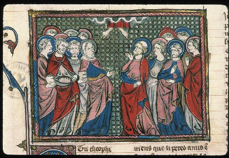 Paris, Bibl. Sainte-Geneviève, ms. 0021, f. 237v - vue 1
