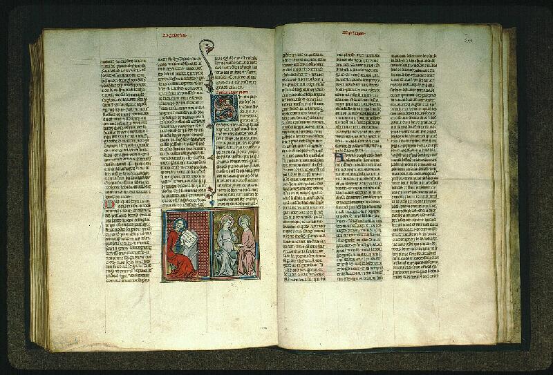 Paris, Bibl. Sainte-Geneviève, ms. 0021, f. 254v-255