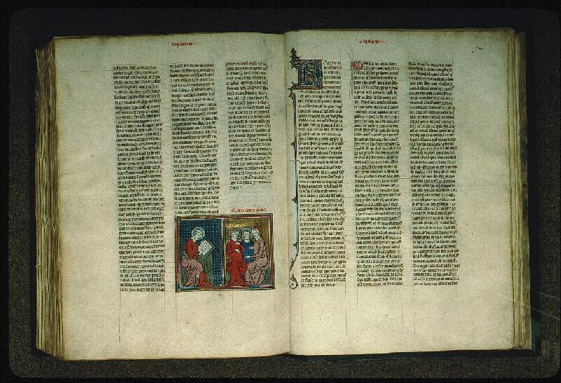 Paris, Bibl. Sainte-Geneviève, ms. 0021, f. 255v-256