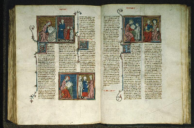 Paris, Bibl. Sainte-Geneviève, ms. 0021, f. 257v-258