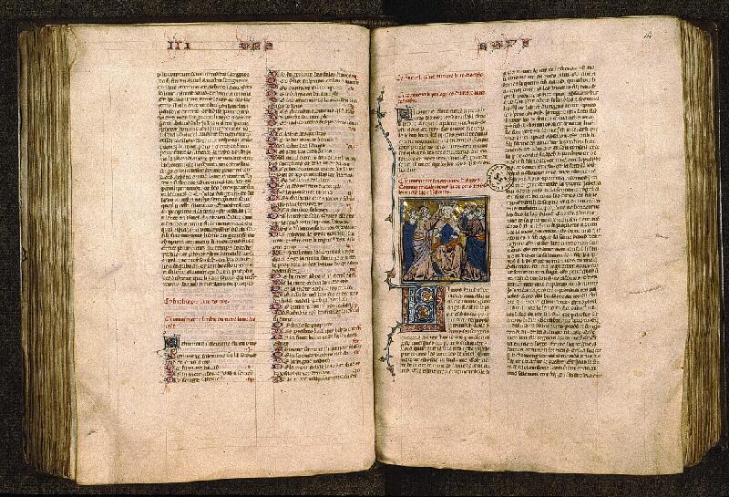 Paris, Bibl. Sainte-Geneviève, ms. 0022, f. 163v-164