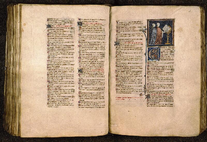 Paris, Bibl. Sainte-Geneviève, ms. 0022, f. 260v-261