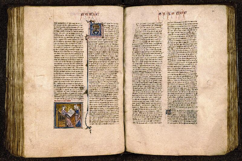 Paris, Bibl. Sainte-Geneviève, ms. 0022, f. 284v-285