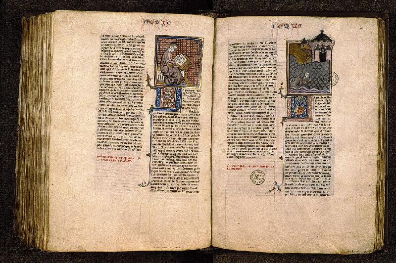 Paris, Bibl. Sainte-Geneviève, ms. 0022, f. 398v-399