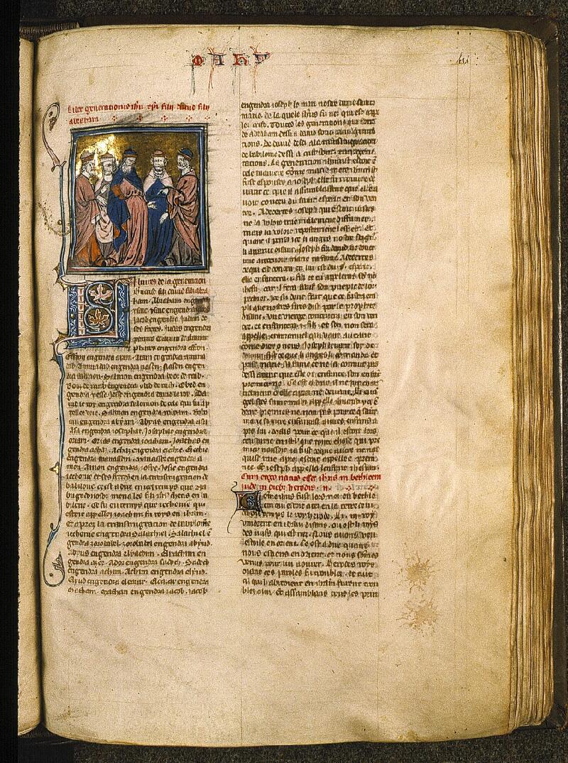 Paris, Bibl. Sainte-Geneviève, ms. 0022, f. 434 - vue 1