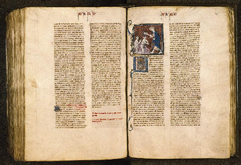 Paris, Bibl. Sainte-Geneviève, ms. 0022, f. 448v-449