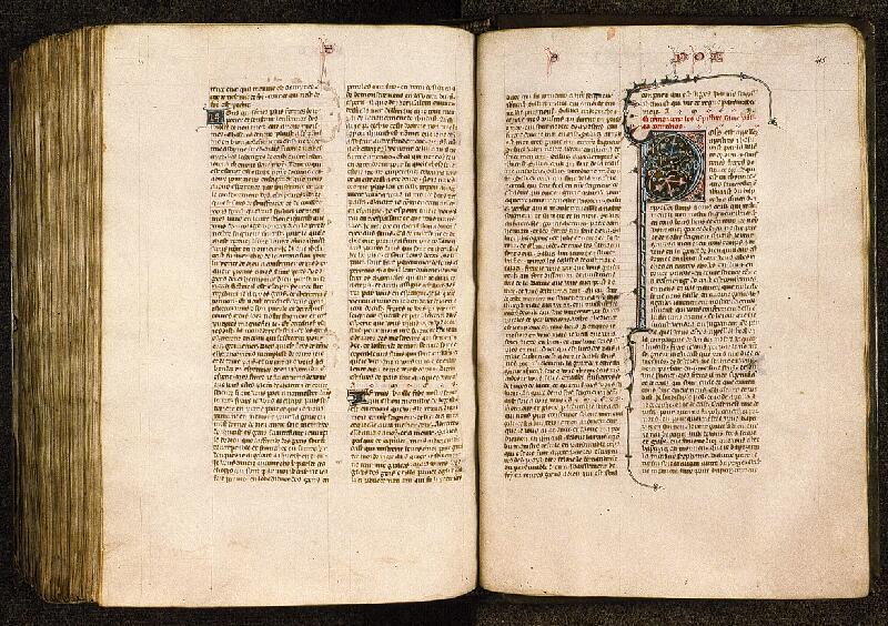 Paris, Bibl. Sainte-Geneviève, ms. 0022, f. 495v-496