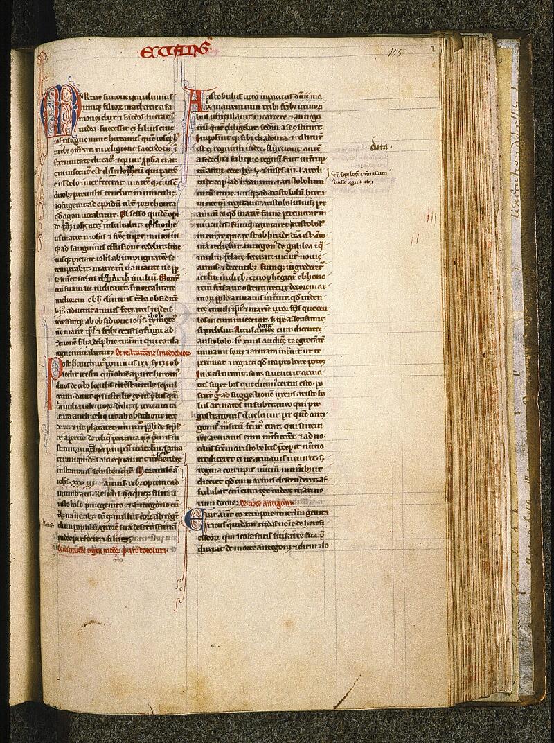 Paris, Bibl. Sainte-Geneviève, ms. 0032, f. 155 - vue 1
