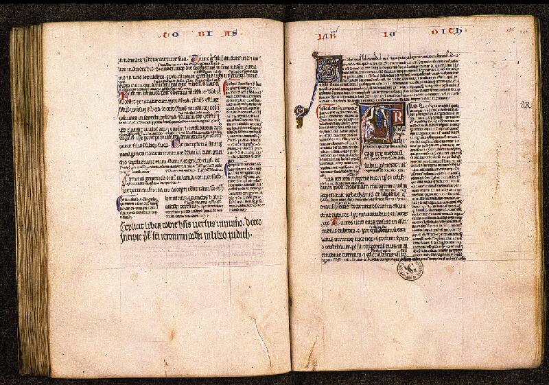 Paris, Bibl. Sainte-Geneviève, ms. 0046, f. 145v-146
