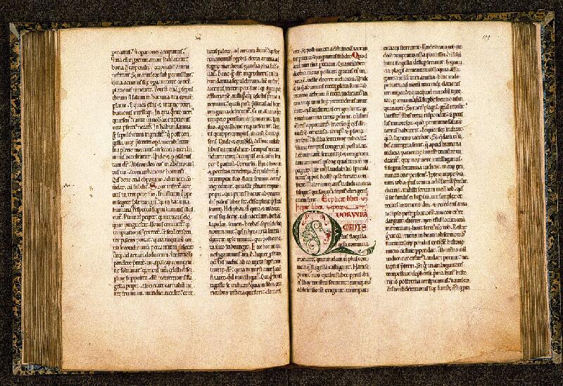 Paris, Bibl. Sainte-Geneviève, ms. 0049, f. 118v-119
