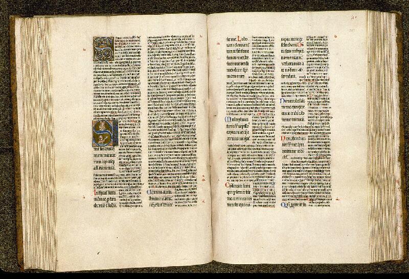Paris, Bibl. Sainte-Geneviève, ms. 0058, f. 100v-101