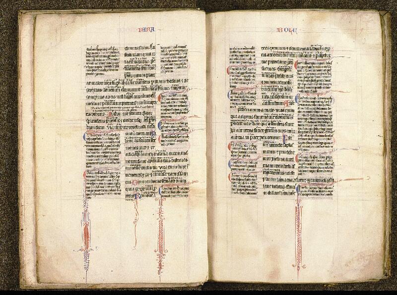 Paris, Bibl. Sainte-Geneviève, ms. 0060, f. 008v-009