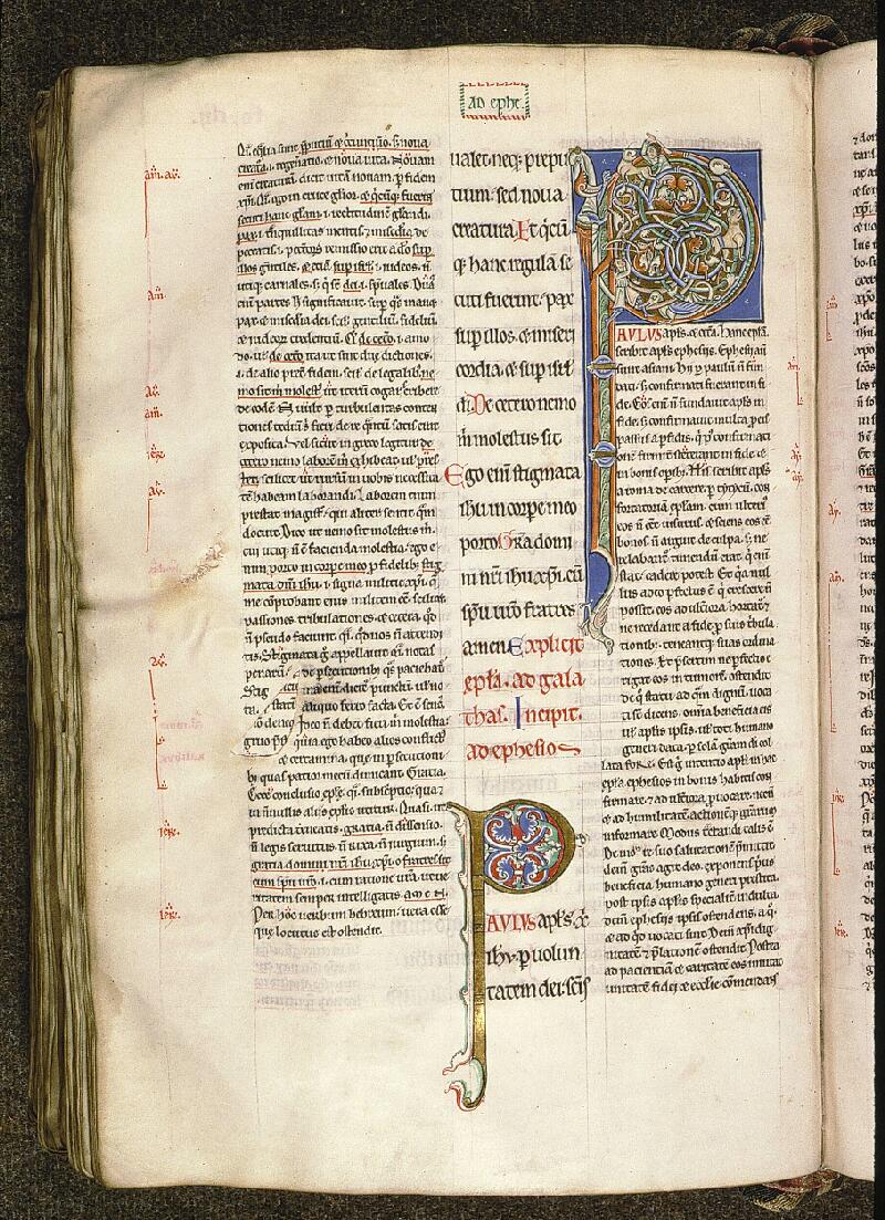 Paris, Bibl. Sainte-Geneviève, ms. 0077, f. 151v - vue 1
