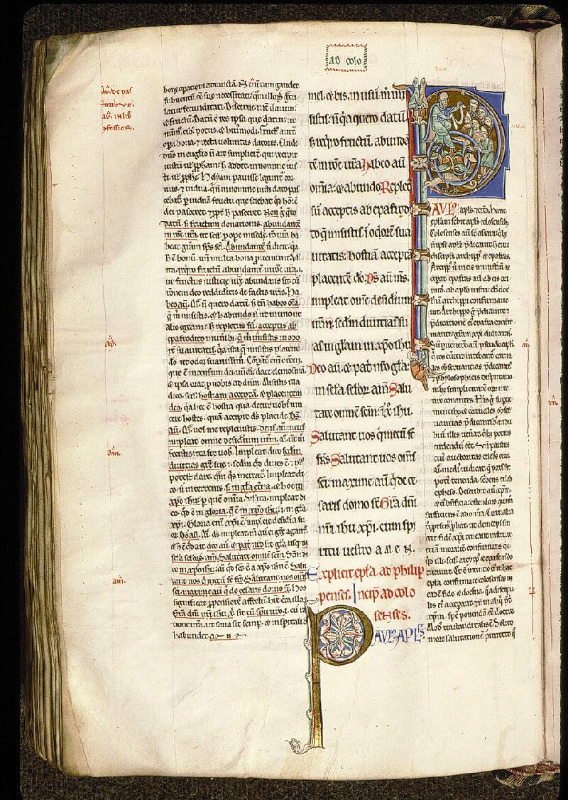 Paris, Bibl. Sainte-Geneviève, ms. 0077, f. 175v - vue 1