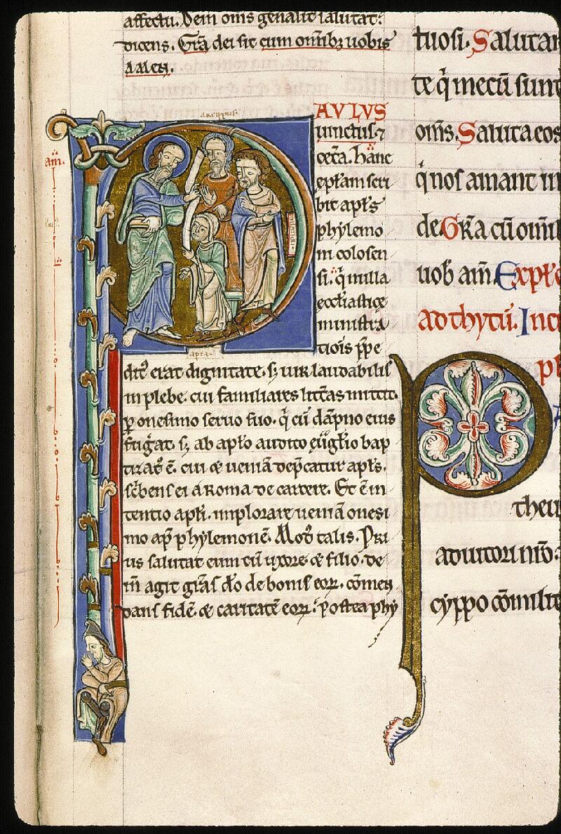 Paris, Bibl. Sainte-Geneviève, ms. 0077, f. 214 - vue 2