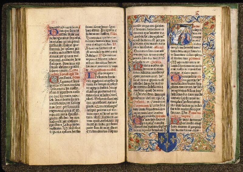 Paris, Bibl. Sainte-Geneviève, ms. 0091, f. 127v-128