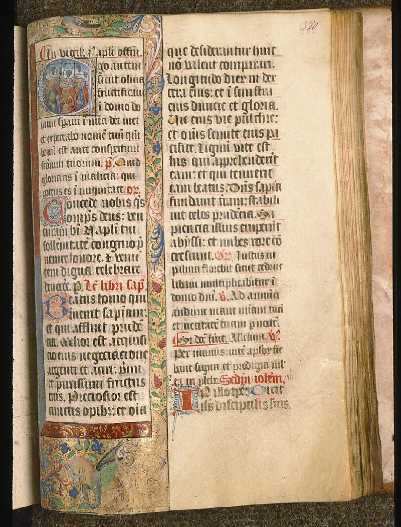 Paris, Bibl. Sainte-Geneviève, ms. 0094, f. 380 - vue 1