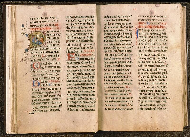 Paris, Bibl. Sainte-Geneviève, ms. 0097, f. 018v-019