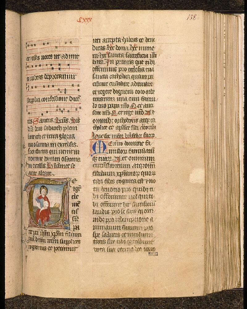 Paris, Bibl. Sainte-Geneviève, ms. 0097, f. 138 - vue 1