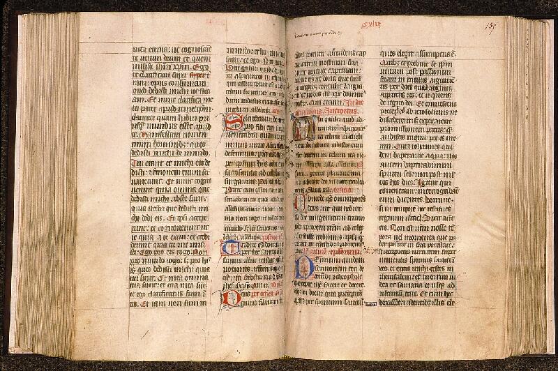 Paris, Bibl. Sainte-Geneviève, ms. 0097, f. 156v-157