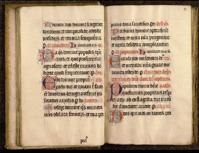 Paris, Bibl. Sainte-Geneviève, ms. 0103, f. 030v-031