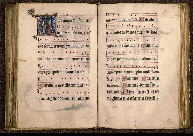 Paris, Bibl. Sainte-Geneviève, ms. 0103, f. 121v-122