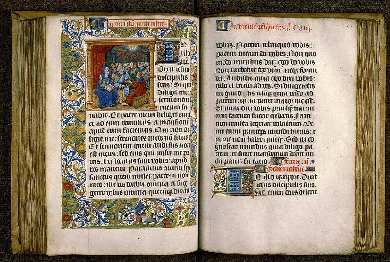 Paris, Bibl. Sainte-Geneviève, ms. 0106, f. 124v-125