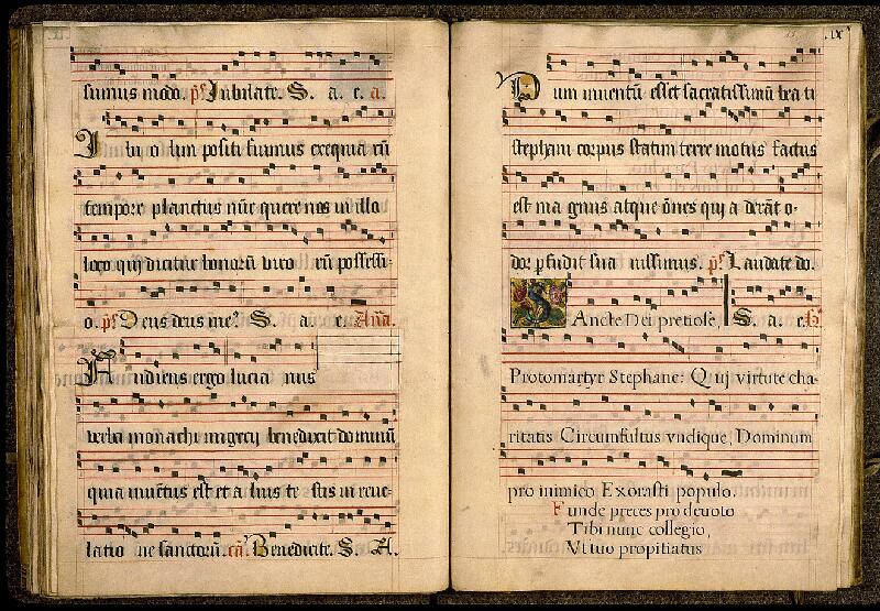 Paris, Bibl. Sainte-Geneviève, ms. 0115, f. 042v-043